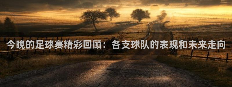 今晚的足球赛精彩回顾：各支球队的表现和未来走向